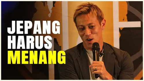 VIDEO: Keisuke Honda Ingin Jepang Mengalahkan Timnas Indonesia