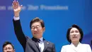Hal ini membuat suasana politik di Korea Selatan menjadi semakin dinamis dan penuh dengan harapan akan perubahan. (Lee Jin-man/POOL/AFP)