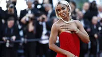 Kelly Rowland menghadiri screening film Marcello Mio&nbsp;di Festival Film Cannes 2024, 21 Mei 2024. (Sameer Al-Doumy/AFP)