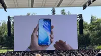 Apple resmi mengumumkan kehadiran iOS 26 untuk para pengguna iPhone dalam ajang WWDC 2025. (Liputan6.com/Yuslianson)