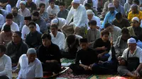 Ketua Panitia Pelaksanaan sholat Idul Adha, Maulana Abdurrahman Wahid berterima kasih kepada Wali Kota Bogor Bima Arya dan jajaran Forkopimda Kota Bogor yang telah memfasilitasi dan mengizinkan jemaah Muhammadiyah menggelar sholat Idul Adha. (merdeka.com/Arie Basuki)
