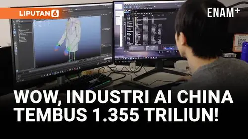 VIDEO: China Klaim Industri AI Tembus 600 Miliar Yuan