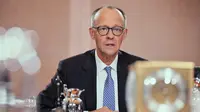 Friedrich Merz terpilih sebagai kanselir ke-10 Republik Federal Jerman, Selasa (6/5/2025). (AP/Ebrahim Naroozi)